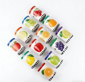 Emballage en tube de papier avec impression d'étiquettes personnalisées, boîte cadeau rigide en carton, petit format - Product Image 4