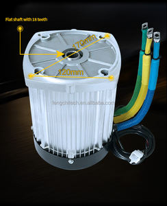 Moteur carré saillant 1200W 2200W 60V 72V sans balais pour magasins mobiles électriques et kiosques de vente au détail - Product Image 4