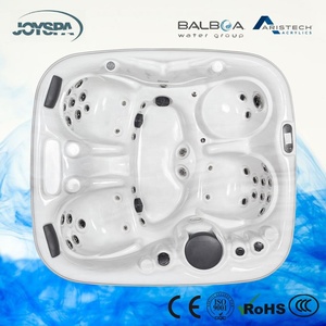 Spa et bain à remous Usine directe spas USA acrylique Bains À Remous pour 5 personnes Spa Piscine en plastique baignoire Spa
