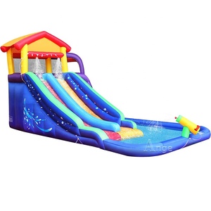 Glissière gonflable de maison de rebond d'obstacle parc aquatique gonflable - Product Image 6