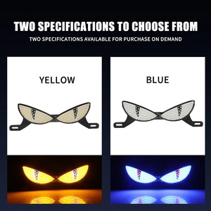 ไฟหน้ารถมอเตอร์ไซค์ LED 12V แบบ Devil Eye พร้อมไฟ Eagle Eye แสดงผลสีคู่ ไฟเลี้ยว - Product Image 5