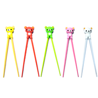 Baguettes en silicone pour enfants, motif dessin animé, amusantes et mignonnes, pour clavier et pavé numérique