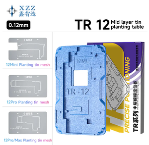 XZZ XINZHIZAO TR carte mère couche intermédiaire conseil plante étain plate-forme 3D BGA reballage pochoir pour <span class=keywords><strong>iPhone</strong></span> <span class=keywords><strong>X</strong></span> 11 12 13 14 15 16ProMax - Product Image 6