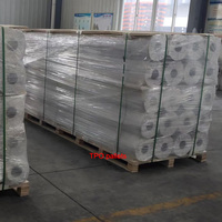 Membrane d'étanchéité de toiture en caoutchouc TPO de haute qualité, résistante aux UV, épaisseur 60 mil, rouleau de 10x100 pieds, pour toiture en métal, béton, bois, terrasse