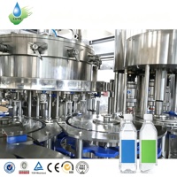 Ligne complète de mise en bouteille de boissons gazeuses, remplisseuse de carbonatation pour bouteilles PET, machine de remplissage de boissons non alcoolisées, usine de fabrication