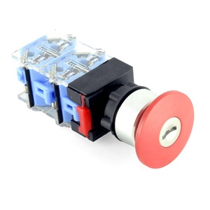 Interruptor de botón tipo hongo ONPOW 22mm LAS0-K-22YTS - Product Image 2