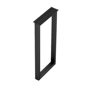 Công Nghiệp Vuông Bàn Màu Đen Chân Cho Ăn Uống Cà Phê Hội Thảo Giặt ủi Bệnh Viện Nhà Văn Phòng Trang Trại Đồ Nội Thất-Tự Làm Hỗ Trợ Chân - Product Image 1