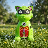 Machine à bulles électrique durable et mignonne pour enfants, idéale pour les jeux intérieurs et extérieurs, cadeaux de vacances et de festivals