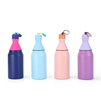 Neue Kreative Trinkflasche mit Kleiner Öffnung - Einfach Abnehmbarer Edelstahl-Isolierbecher mit Tragegriff für Valentinstag und Neujahr