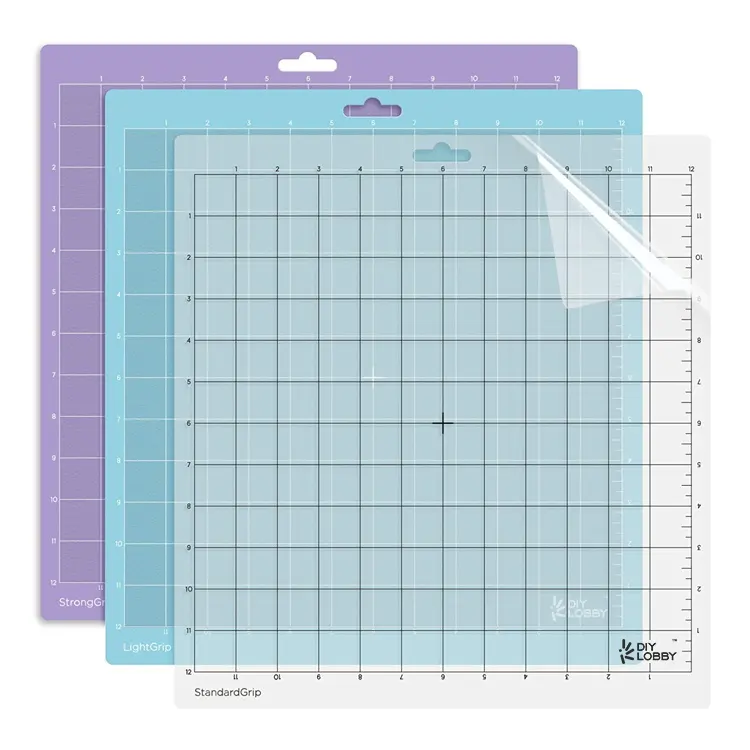 CMS-01B 12x12 Adhesive Cutting Mat for Silhouette Cameo 4/3/2/1 Cut Mats Replacement