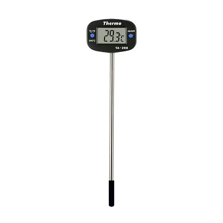 Thermometer Digital Thermometer Waterproof White And Black Color BBQ Kitchen Cooking Food Digital Thermometer