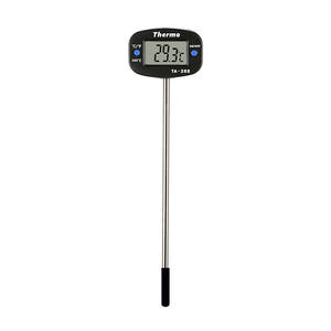 Termometer <span class=keywords><strong>digital</strong></span> memasak dapur, alat pengukur suhu dapur tahan air warna putih dan hitam BBQ - Product Image 1