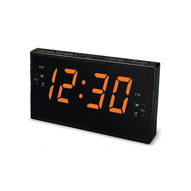Clear and Loud Voice LED Talking Alarm Clock for Blind - Announcing Time. Perfect for Visually Impaired, Elderly