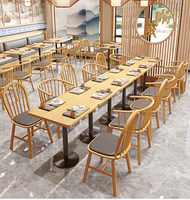 Meubles de restaurant modernes, ensemble de canapés, tables et chaises pour café, sièges en banquette pour club, café, boutique, bar