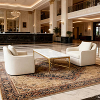 Ensemble de canapé-lit moderne de luxe avec dossier inclinable réglable et rembourrage en coton durable pour salon, hall d'hôtel, appartement et villa