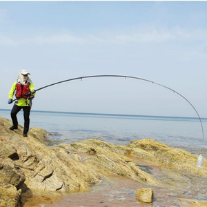<span class=keywords><strong>Canna</strong></span> <span class=keywords><strong>da</strong></span> <span class=keywords><strong>Pesca</strong></span> <span class=keywords><strong>Telescopica</strong></span> in Fibra di Carbonio Tegek per <span class=keywords><strong>Pesca</strong></span> Costiera, <span class=keywords><strong>Pesca</strong></span> <span class=keywords><strong>da</strong></span> Riva e Applicazioni in Acqua Salata - Product Image 3