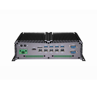 4 POE Lan Port Boîte Embarqué Sans Ventilateur Pc Petit X86 Industrielle Mini-Ordinateur Intel 3855U /I3 6100U Duel Core 1.6 ~ 2.4ghz OEM / ODM