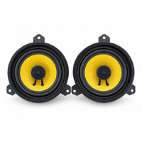 Haut-parleur coaxial professionnel pour voiture de 6,5 pouces, 30W RMS, 120W Max, 90dB, 60-20KHz, 4 Ohm, 2 voies, cône tissé, pleine gamme, pour porte arrière