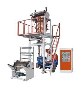 Factory Good Quality Strip Color Film Blowing Machine Price