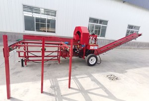 เครื่องจักรผ่าฟืนแบบไฮดรอลิก <span class=keywords><strong>35</strong></span> ตัน พร้อมเลื่อยไฮดรอลิก เครื่องจักรผ่าฟืนขนาดใหญ่แบบใช้น้ำมันเบนซิน - Product Image 2