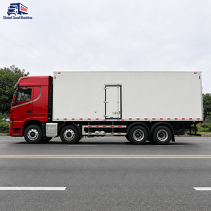 Camión Frigorífico Dongfeng Kinland Flagship KX 8x4 Usado, Tanque de Combustible de Aluminio de 600L, Camión Refrigerado de <span class=keywords><strong>Segunda</strong></span> <span class=keywords><strong>Mano</strong></span> - Product Image 1