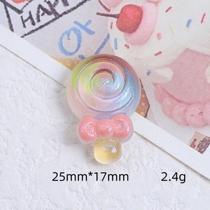 ชาร์มเรซิ่นรูปผีเสื้อสีรุ้งวิบวับ สำหรับตกแต่งรองเท้าครอคส์ กิ๊บติดผม ชุดอุปกรณ์งานฝีมือ ทำของตกแต่ง ขายส่ง - Product Image 6