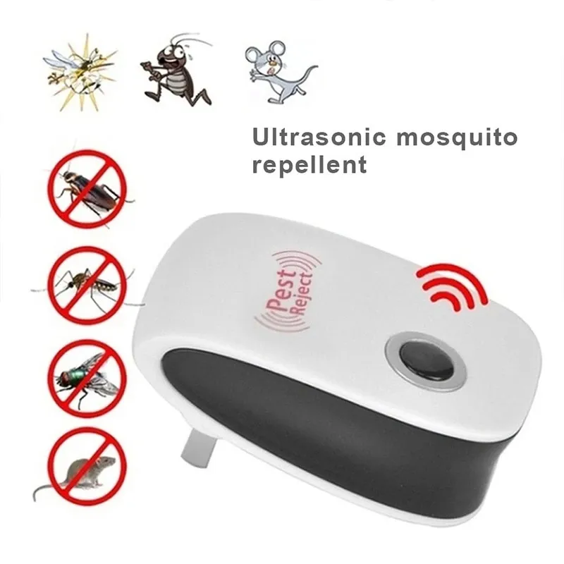 Dispositif de repousse contre cafards, lot de 1 pièce, souris à ultrasons, tueur de moustiques, antiparasitaire domestique