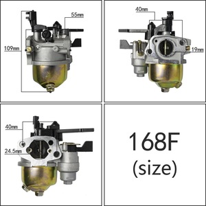 Micro-cultivateur 170F168 avec moteur à essence GX160, carburateur, pompe à eau - Moteur à carburant haute performance - Product Image 5