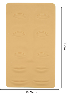 Tatuaggio di alta qualità pratica 3D pelle sintetica viso Silicone Microblading pratica pelle - Product Image 5