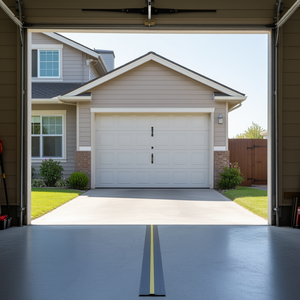 Bande d'étanchéité de seuil de porte de garage en PVC, imperméable, universelle pour tous les garages - Product Image 2