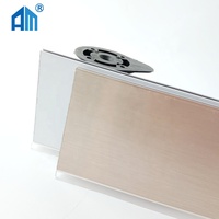 Armoire de cuisine en Aluminium de haute qualité 10cm/12cm/15cm plinthe en Aluminium profilé PVC plinthe