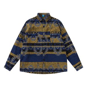 Giacca camicia da uomo manica lunga con bottoni e flanella spazzolata con logo personalizzato - Product Image 1