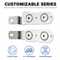 Barra Colectora Bimetálica de Aluminio 6061 y Acero Inoxidable SUS304 Personalizada, Placa de Conexión Doble para Almacenamiento de Energía en Vehículos Eléctricos