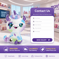 Kit de jouets en peluche à peindre avec aérographe DIY, peinture électrique par pulvérisation, animaux en peluche lavables, arts créatifs pour enfants, jouet éducatif créatif, cadeau pour fille