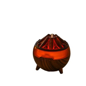 Hot-selling New Model Simulation 300ml Charcoal Wood Pellet Aromatherapy Machine Desktop <b>Remote</b> <b>Control</b> Simulation Charcoal - Product Image 5
