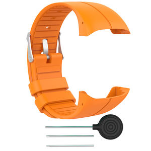 <span class=keywords><strong>Cinturino</strong></span> per <span class=keywords><strong>Polar</strong></span> M400 M430 Smart Band, <span class=keywords><strong>cinturino</strong></span> universale da polso in silicone morbido impermeabile per orologio fitness - Product Image 6