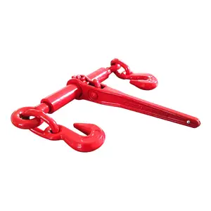 Rood Geverfde 5/16 " - 3/8" Heavy Duty Ratel Ketting Load Bindmiddel