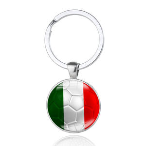 Llaveros en relieve de Metal de moda personalizados llaveros de bandera de país para Australia Brasil Camerún Croacia Italia Japón España <span class=keywords><strong>Uruguay</strong></span> - Product Image 5