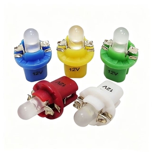 Lampadine LED <span class=keywords><strong>T5</strong></span> B8.5D per Cruscotto Auto, Pannello Strumenti, Indicatori <span class=keywords><strong>12V</strong></span>, Attacco a Vite, Finitura Opaca - Product Image 4