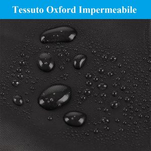 Housse de table imperméable 200x120x80cm en tissu Oxford, housse de protection pour jardin, utilisation en extérieur - Product Image 3