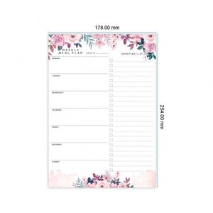 Bloc de Notas Magnético de Papel, 52 Semanas, en Inglés, con Hojas Desprendibles, Lista de Compras, Planificador de Comidas, Regalo - Product Image 5