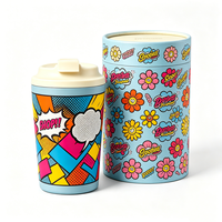 Vente en gros de gobelets isothermes à double paroi personnalisables de 8 oz et 12 oz, tasses à café de voyage, gobelets pour le camping