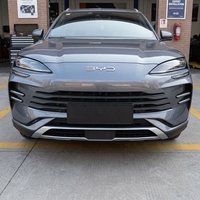 Grille inférieure de pare-chocs avant en ABS avec filet anti-insectes, ensemble de 3 pièces pour BYD Song PLUS Champion Edition DM-i 2024