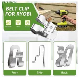 Ryobi Power <b>Tool</b> Belt Buckle 633586002 Zinc Alloy Drill Hook For Home Use - Product Image 5