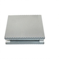 Panneaux sandwich insonorisants (acier coloré) traditionnels micro-perforés, absorbants et insonorisants, pour la purification acoustique des usines
