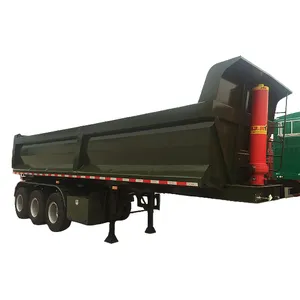CIMC-semirremolque hidráulico de 3 ejes, camión de volquete de 70 toneladas, maestro del vehículo, en venta