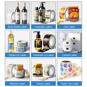 Paquete de pegatinas <span class=keywords><strong>adhesivas</strong></span> rosas bonitas <span class=keywords><strong>personalizadas</strong></span>, etiqueta de sello de agradecimiento para decoración de caja y embalaje - Product Image 5