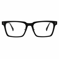 Lunettes de vue rectangulaires en acétate modèle RESDA RSD8010, monture optique surdimensionnée à motif uni, logo personnalisé, en stock, lunettes de mode