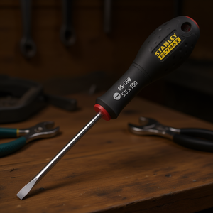 Destornillador Stanley Fatmax de 5.5 x 100 mm, Cabeza Plana, Herramienta de Precisión - Product Image 3