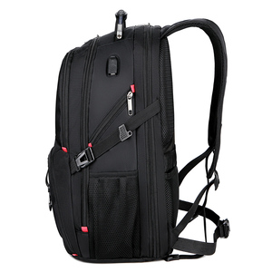 Durable Étanche 16 Pouces Hommes Femmes Voyage D'affaires Antivol USB Ordinateur Portable <span class=keywords><strong>Sac</strong></span> À <span class=keywords><strong>Dos</strong></span> Unisexe Fermeture Éclair Principalement Fait Oxford <span class=keywords><strong>PC</strong></span> - Product Image 2